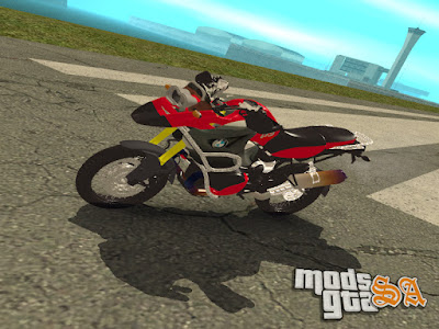 BMW R 1200 GS para GTA San Andreas